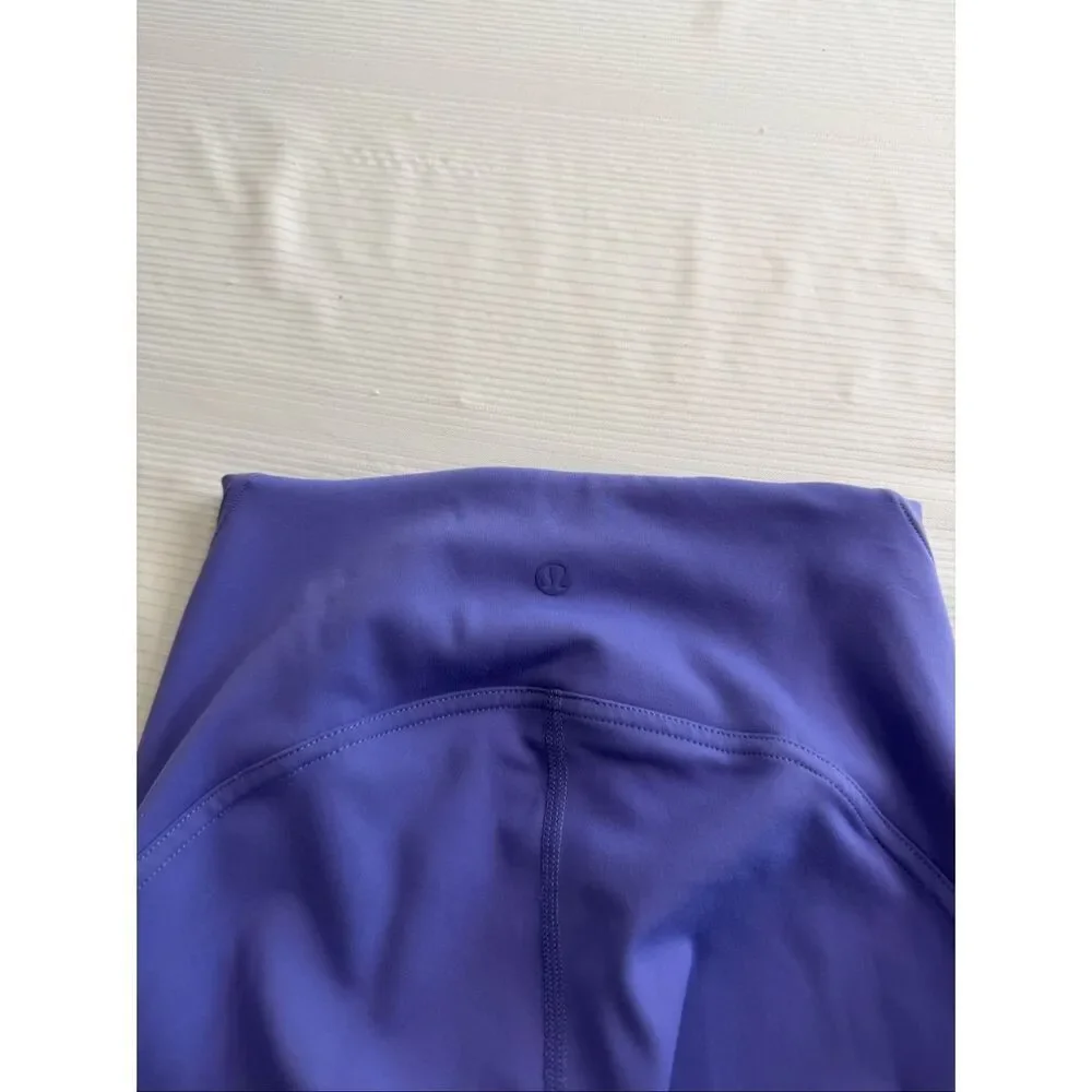 Lululemon SIZE 2 Instill High Rise Tight 24” Charged Indigo Purple Leggings Yoga